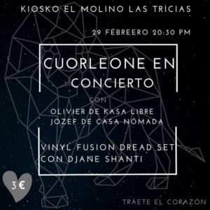 Cuorleone in concert - Las Tricias