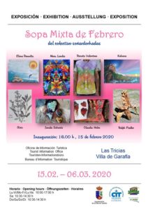 Kunstausstellung "sopa mixto de febrero"