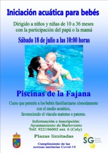 Babyschwimmkurs Piscinas de la Fajana