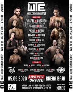 WTW Fight Championship in Breña Baja