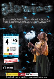 Familienshow „Blowing“ im Teatro Cinco de Marte