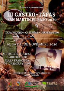 III Gastro-Tapas San Martín El Paso 2020