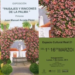 Ausstellung „Paisajes y rincones de La Palma“ von Juan Manuel Acosta Perez