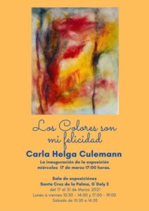 Ausstellung Farben sind mir ein Glück von Carla Helga Culemann